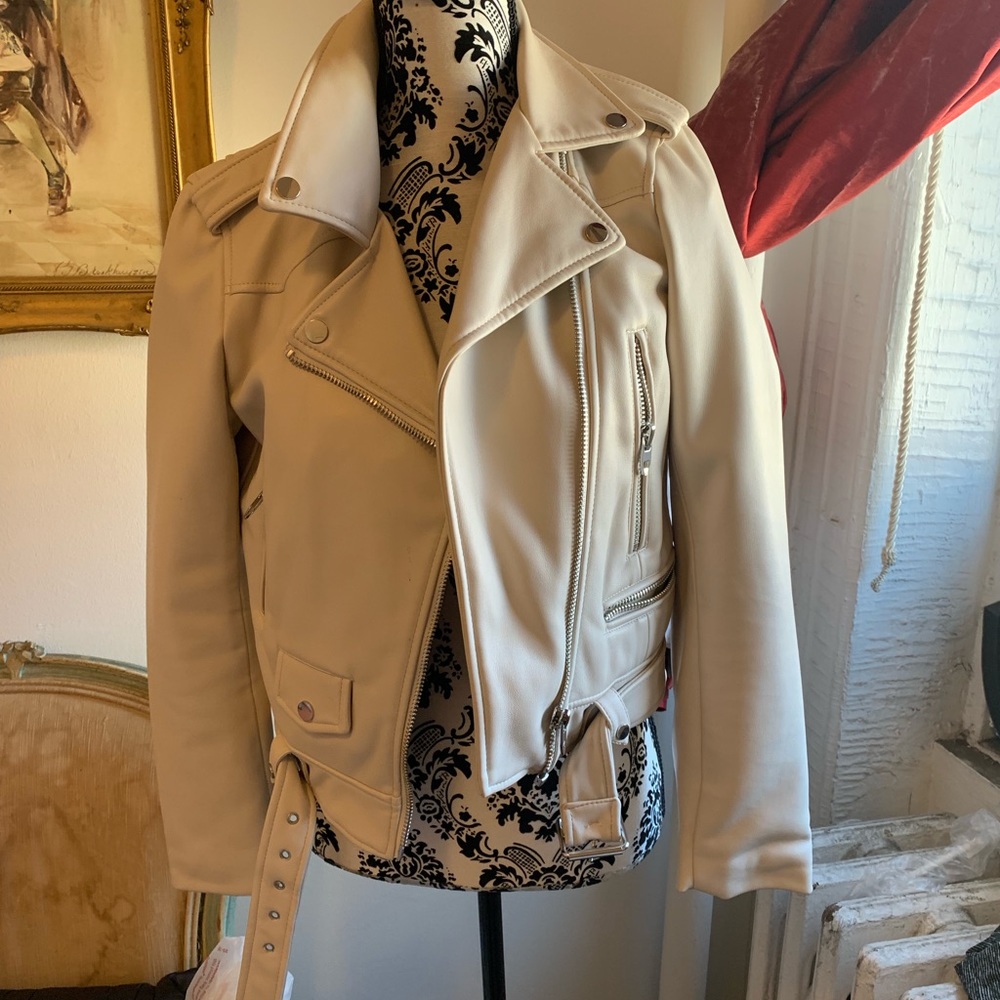 Zara faux leather jacket-spring